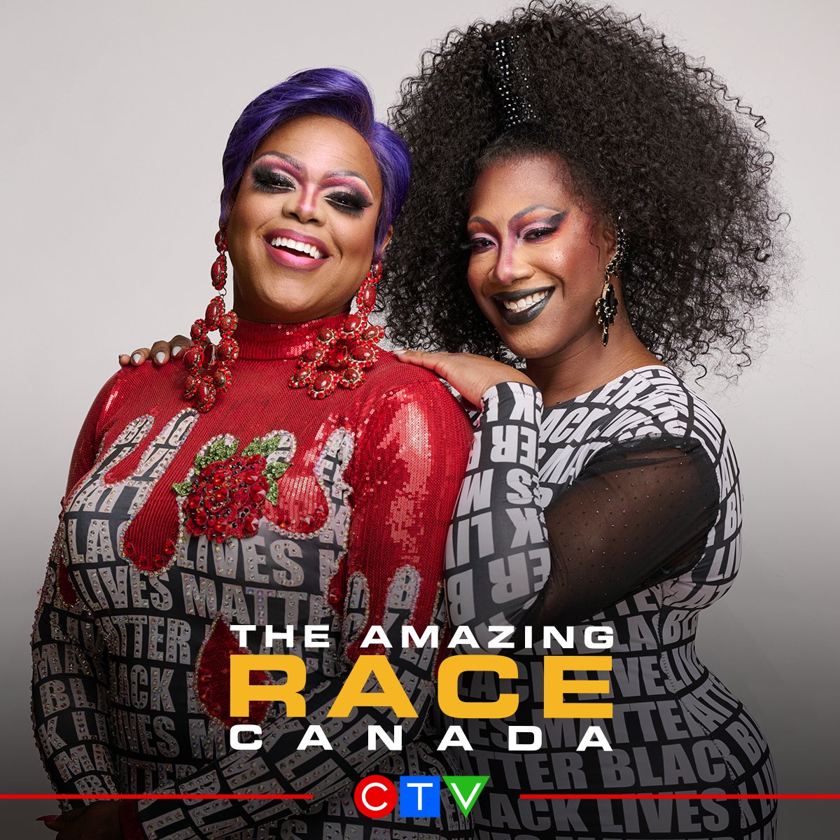My self and @Anaquway  are the FIRST ever drag queens on the Amazing Race franchise... and we are Proud to represent our communities  as we race on the <a href="/AmazingRaceCDA/">The Amazing Race Canada</a>