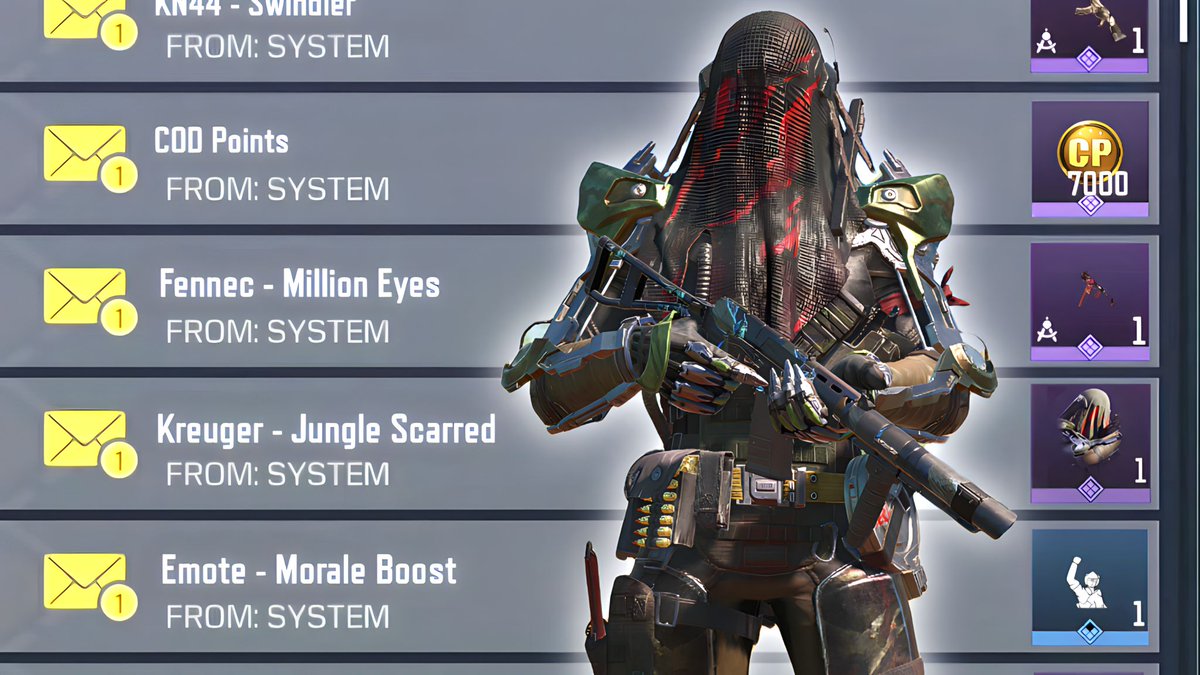 CodmJoe's tweet image. *NEW* Get Free Epic Character + 3 Redeem Codes + Free Epic Crates &amp;amp; more | COD Mobile Event Season 5 #CODM #CODMobile #RedeemCode #Callofdutymobile 

youtu.be/1PeOcf11y2c