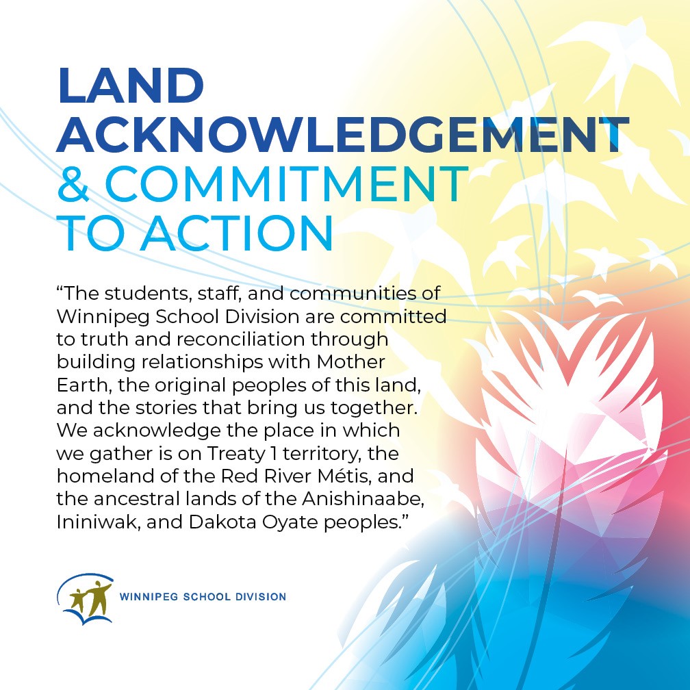 WSD Updates Land Acknowledgement & Commitment to Action
The WSD Board of Trustees have recently updated and declared the official wording of the #LandAcknowledgement & commitment to action be read at the beginning of each school day: bit.ly/wsdnewlandackn…
#WinnipegSD #NIPD2023