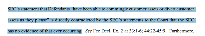 Lmao @ Binance v. SEC #FireGensler

Court: 'I want to know, are BAM assets going offshore? Is it happening or is it not? It's stunning to me that I've now asked this question to each of the SEC attorneys 5 times.'

SEC: 'So currently the assets are not going offshore... We're not…