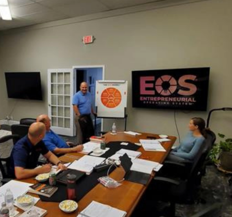 MerrillMfgCo's tweet photo. Our leadership team is taking a deep dive on solidifying our vision today, with EOS implementor Rob Taylor. When you have a big purpose, you need big plans, and we have an entire world to bring water to!

#bringingwatertotheworld #eoslife #werunoneos #eos https://t.co/4VtKsHk03h