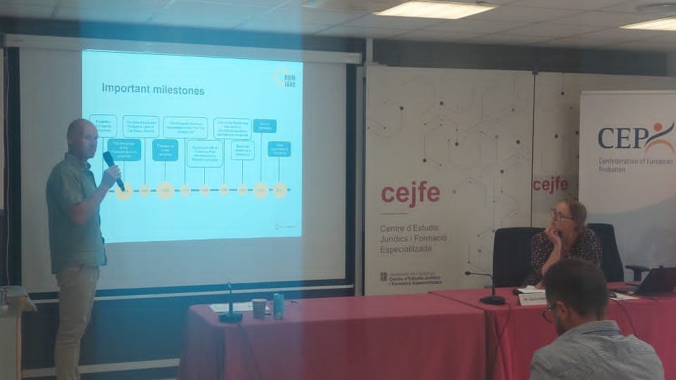 CEPprobation's tweet image. Following were @HallSvantesson  and Göran Hellstrom who shared insights on Youth Supervision from a Swedish perspective.