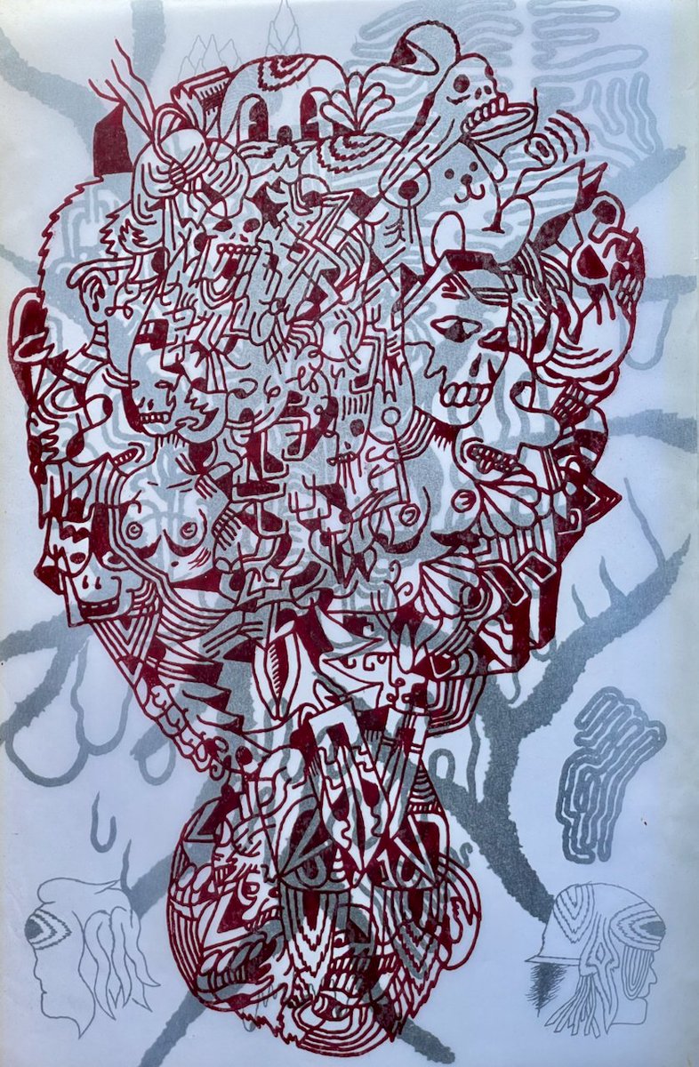 sparkplugcomics's tweet image. Looking for info on an item found in the Sparkplug Vaults™. Any help is appreciated. Does not show up on Google image search. I think it’s Joe Grillo, possibly with Dearraindrop or Paper Rad.