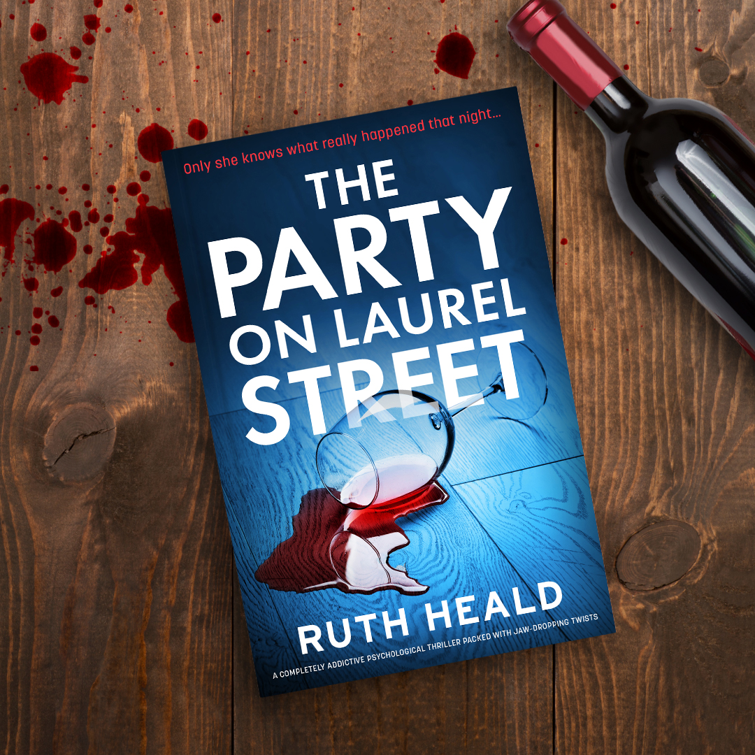 Only she knows what really happened that night…

PRE-ORDER NOW! The Party on Laurel Street by <a href="/RJ_Heald/">Author Ruth Heald</a>.

Out June 28th.

Amazon: ow.ly/uy7c50OvgZt
Apple: ow.ly/pugy50OvgZr
 Kobo: ow.ly/cP8550OvgZs
 Google: ow.ly/BL8y50OvgZu