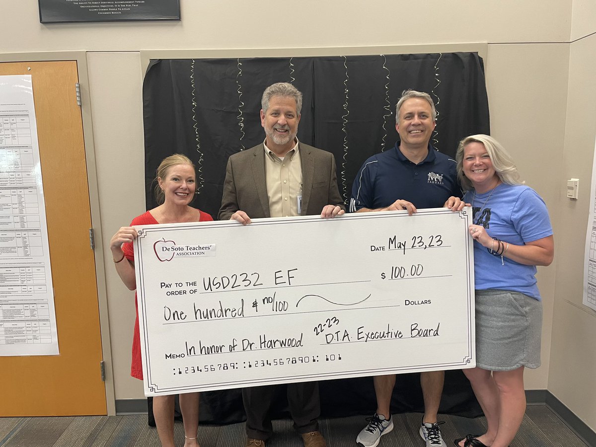 De Soto Teachers' Association tweet media