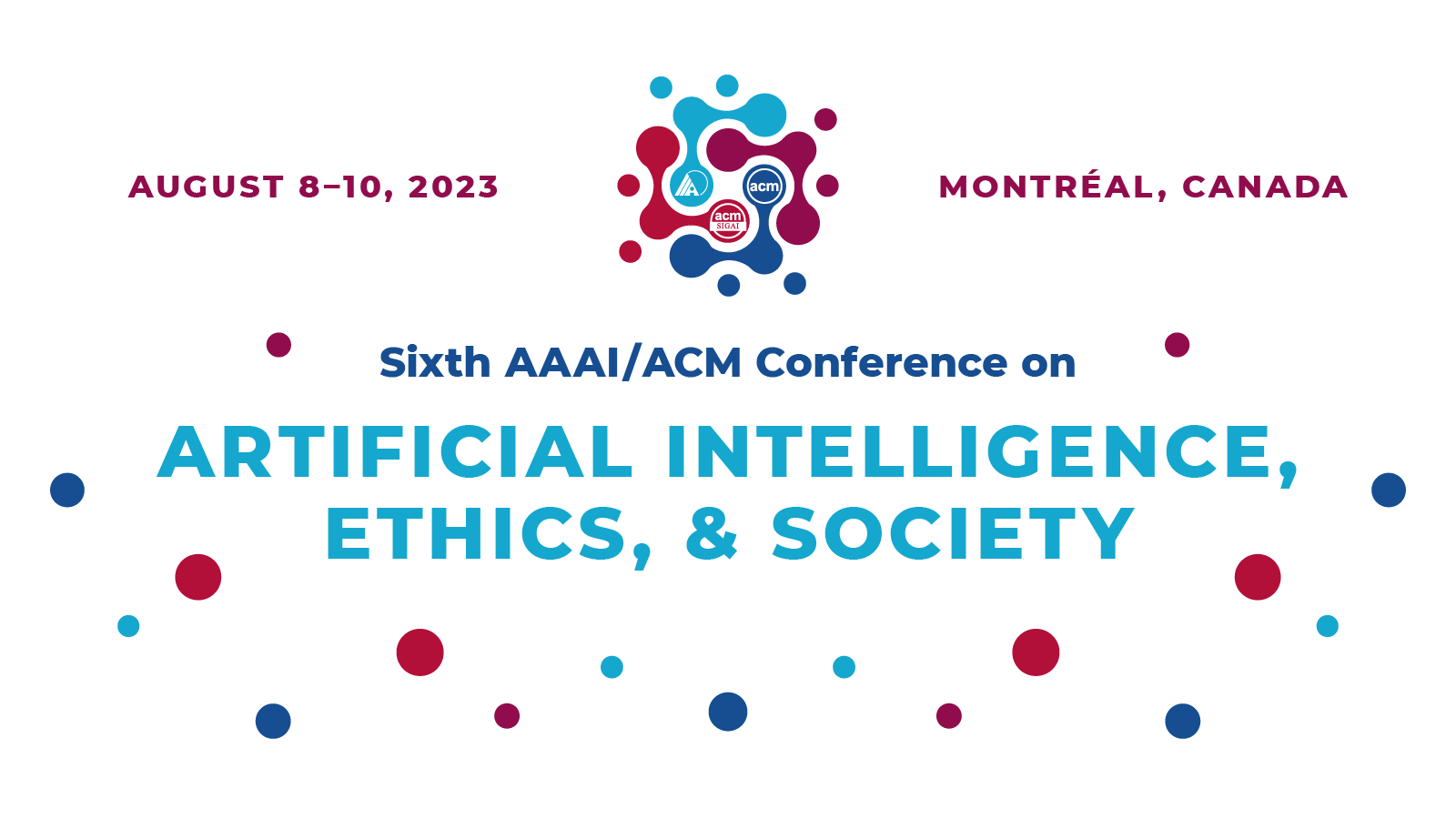 AAAI on Twitter "The Sixth AAAI/ACM Conference on AI, Ethics, and