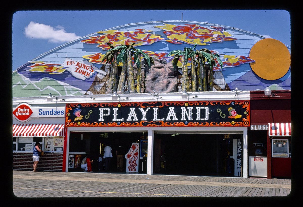 playland, ocean city, new jersey, 1978