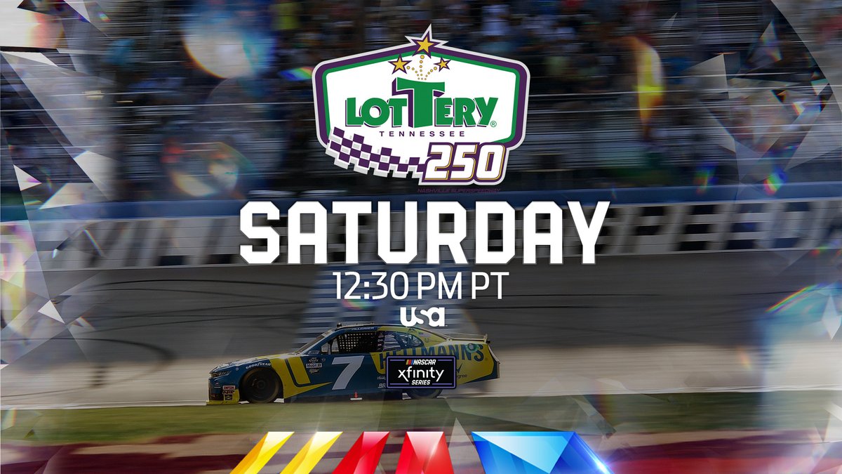 We have our Saturday plans! Don’t miss the Xfinity Series at <a href="/NashvilleSuperS/">Nashville Superspeedway</a>!

📆 TODAY
⏰12:30 PM PT
📺 USA