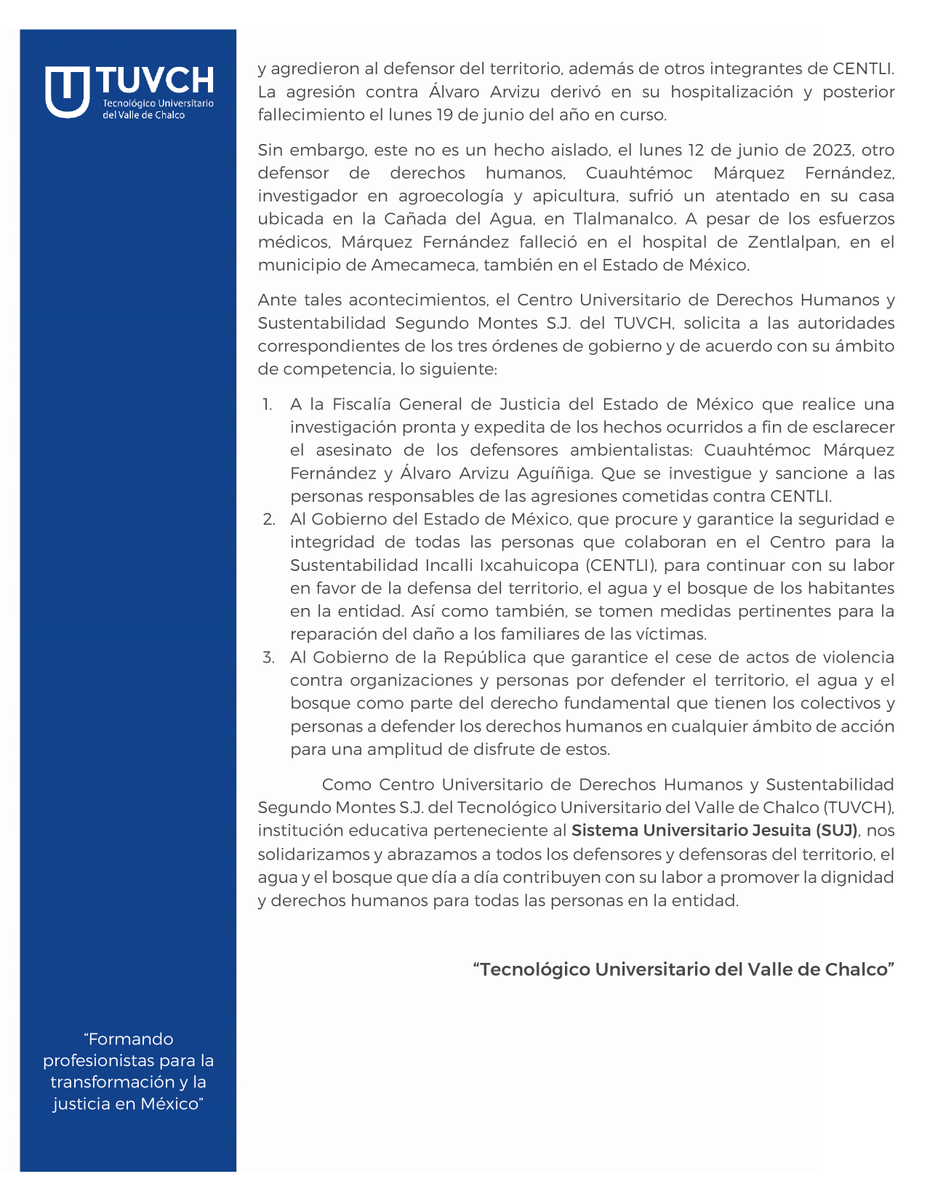 Tecnológico Universitario del Valle de Chalco tweet media