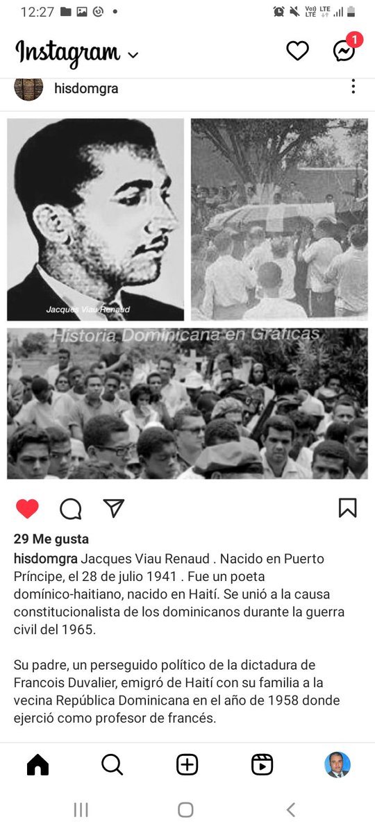 Jacques Vieau, revolucionario constitucionalista caído un dia como hoy, 21 de junio de 1965, en plena Revolución. <a href="/pousuazo/">Daniel Pou</a> <a href="/AydaLuzReyes1/">Ayda Luz Reyes</a> <a href="/KarinaDelaOz/">Karina De la Oz</a> <a href="/jusanz11/">Ju Sanz</a> <a href="/nieves_rd/">Ricardo Nieves</a> <a href="/NicaSoberana/">Tania la nica soberana</a> <a href="/MaraMndez1/">María Méndez</a> <a href="/Jibel0625/">Jibe☘️🍀Amarit. 🇩🇴🇨🇭🇱🇷</a> <a href="/SandraFj1/">Sandra Fernandez</a> @AlexanderTerre4 <a href="/MPatriaParaTodo/">PATRIA PARA TOD@S</a>