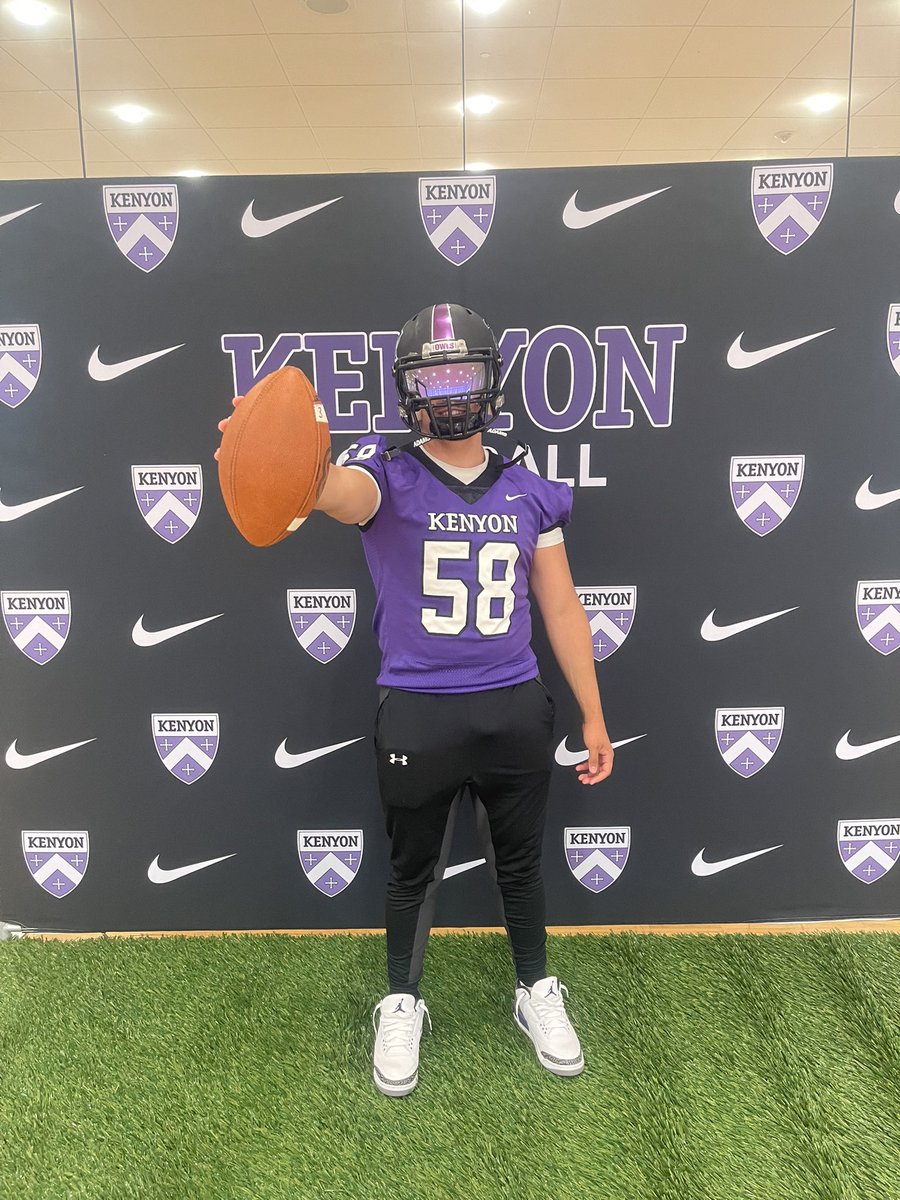 Jaxon Mozzocio (@mozzociojaxon) on Twitter photo Excited to receive an offer of full support through the admissions process from Kenyon Football! Thank you to <a href="/IanMGood/">Ian Good</a> & <a href="/CoachMcMurray5/">Brett McMurray</a> for believing me! <a href="/KenyonFootball/">Kenyon Football</a> <a href="/coachmo76/">coach mo</a> <a href="/NeshannockR/">Neshannock Football Report</a> <a href="/PA_TodaySports/">PA Today</a> #GoOwls 🦉 💜 Excited to receive an offer of full support through the admissions process from Kenyon Football! Thank you to <a href="/IanMGood/">Ian Good</a> & <a href="/CoachMcMurray5/">Brett McMurray</a> for believing me! <a href="/KenyonFootball/">Kenyon Football</a> <a href="/coachmo76/">coach mo</a> <a href="/NeshannockR/">Neshannock Football Report</a> <a href="/PA_TodaySports/">PA Today</a> #GoOwls 🦉 💜