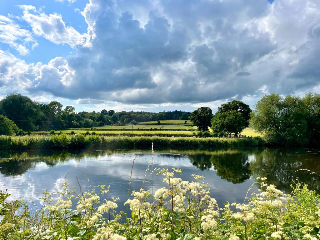 The calm before the paddling storm!