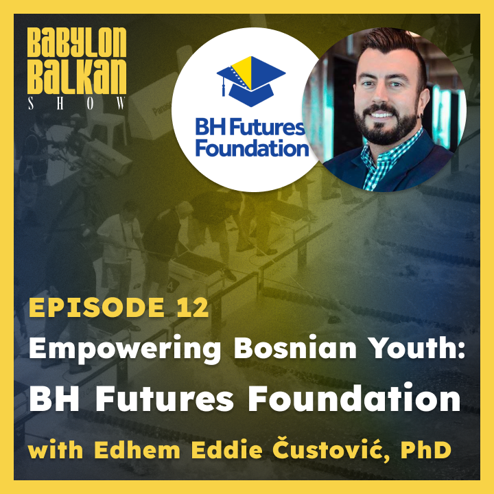 BabylonBalkan's tweet photo. New episode of Babylon Balkan Show is dropping tomorrow! Join us as we host @EddieCustovic.

From Bosnia to Australia, Eddie's story is sure to inspire! We'll also dive into his work with the BH Futures Foundation and his commitment to empowering Bosnian youth. Don't miss it! https://t.co/nhPR7tpiyc