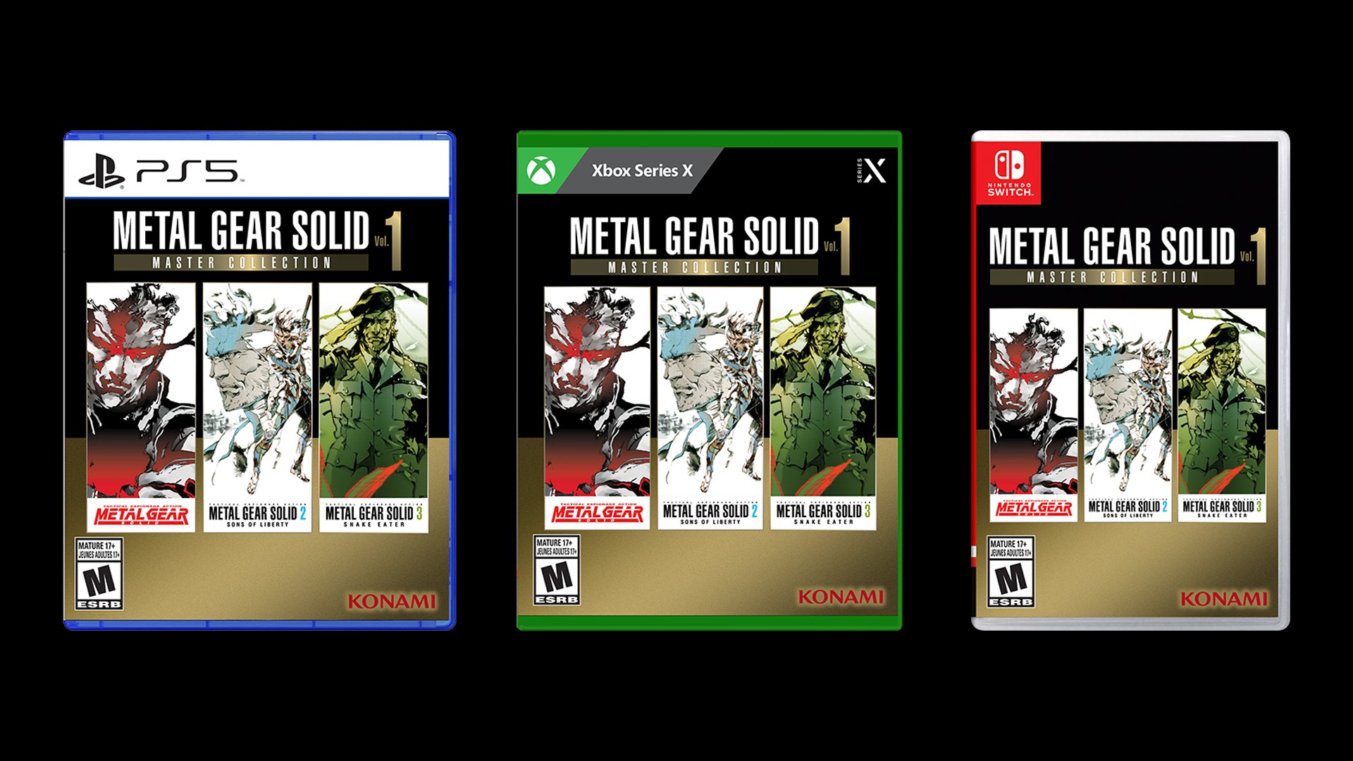 Metal Gear Solid Master Collection Vol. 1 Physical Release