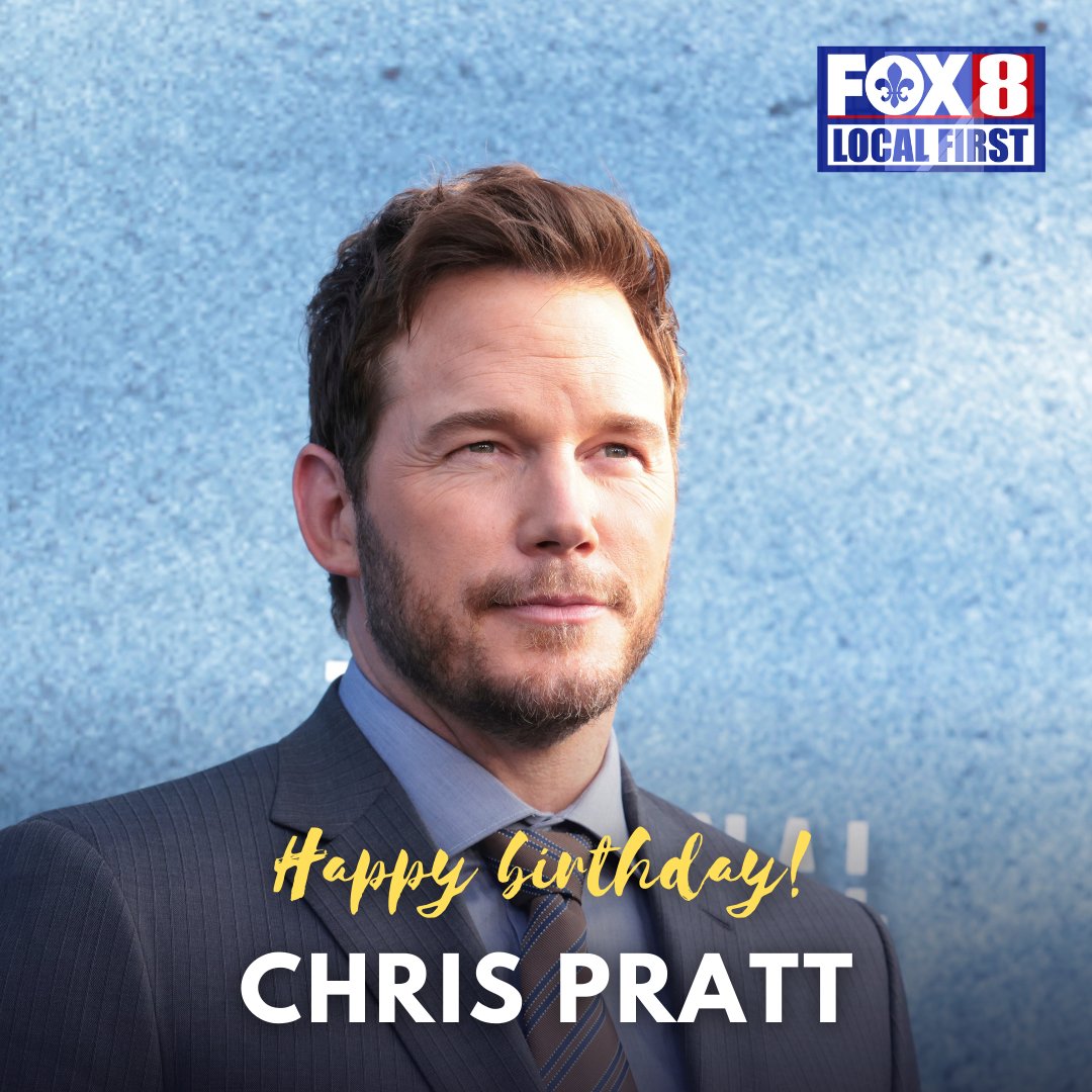 Happy 44th birthday to actor Chris Pratt! 