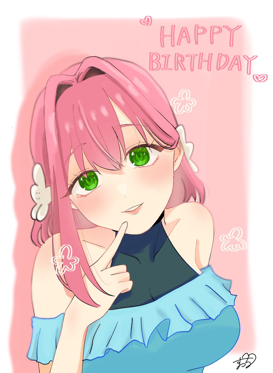 #100カノファンアート 
 #花園羽香里生誕祭2023

羽香里ちゃんおめでとう💓✨