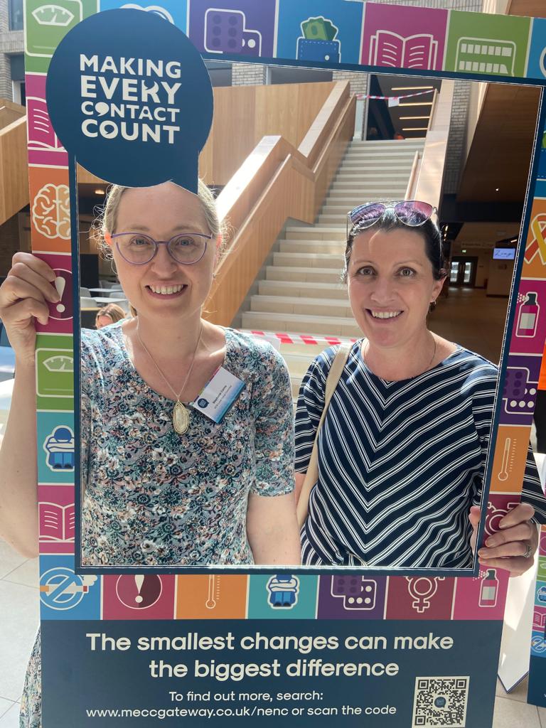 NTWLOC have been at #NENCMECC raising awareness of including optometry and good eyesight in conversations. There were some great discussions around digital literacy, personalised care, and people with additional needs. <a href="/StephanieCair20/">Stephanie Cairns</a>  <a href="/LOCSU/">LOCSU</a> <a href="/TeesLoc/">Tees LOC</a> <a href="/NENC_NHS/">North East and North Cumbria NHS</a> <a href="/LocDurham/">DurhamLOC</a>