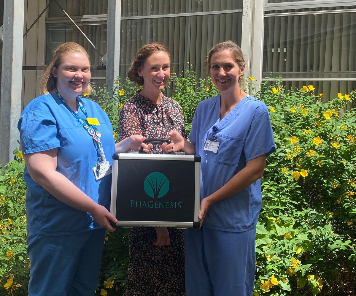 RBH Adult Speech & Language Therapy (@rbh_slt) on Twitter photo Beyond excited:
<a href="/vicky_colbourne/">Vicky Colbourne</a> & <a href="/CharlieMacSALT/">Charlie Macdonald</a> started our 1st pt on their #Phagenesis trial today Thanks to <a href="/OxoSLT/">REBECCA OXTOBY</a> & the ASU/ICU nurses ➕support of <a href="/SarahLouSLT1/">Sarah Stangroom</a>
@AlafiyaSachak@kiru_nagaratnam
& all involved <a href="/RBNHSFT/">Royal Berkshire NHS Foundation Trust</a> to get to this point #Research #innovation Beyond excited:
<a href="/vicky_colbourne/">Vicky Colbourne</a> & <a href="/CharlieMacSALT/">Charlie Macdonald</a> started our 1st pt on their #Phagenesis trial today Thanks to <a href="/OxoSLT/">REBECCA OXTOBY</a> & the ASU/ICU nurses ➕support of <a href="/SarahLouSLT1/">Sarah Stangroom</a>
@AlafiyaSachak@kiru_nagaratnam
& all involved <a href="/RBNHSFT/">Royal Berkshire NHS Foundation Trust</a> to get to this point #Research #innovation