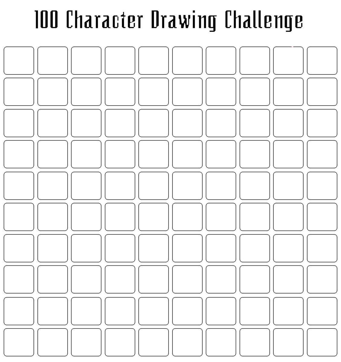 Here we go. I doubt I'll get 100 so I'll just do how many people reply (only head shots because I still suck rn)