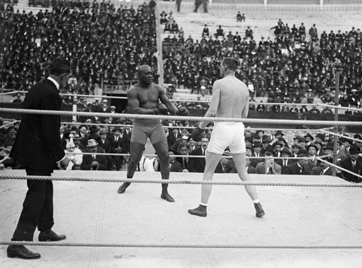 In the world of legendary heavyweight boxing, a historic match took place on April 23, 1916, in Barcelona. The renowned champion Jack Johnson, known for his exceptional skills and dominance in the ring, faced off against Arthur Cravan, who happened to be the nephew of the famous