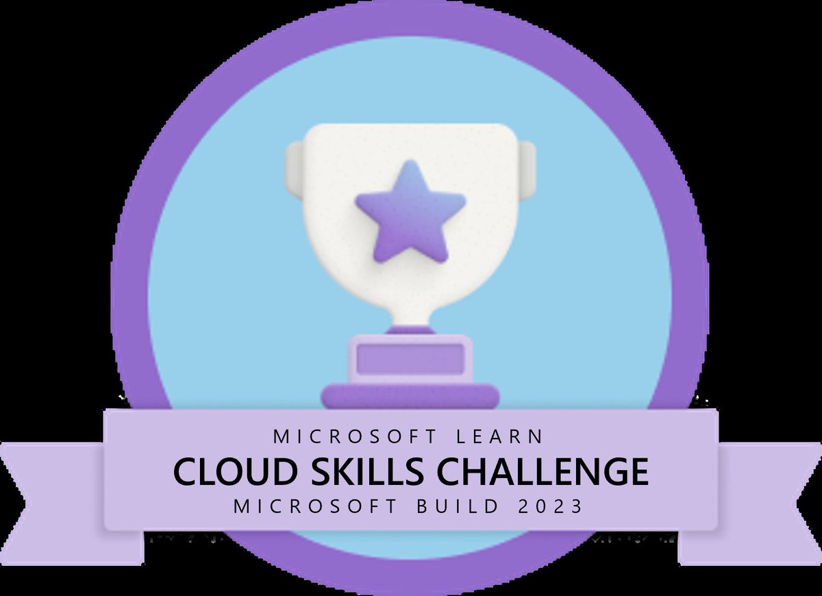 LeilaKHAMMASSI's tweet image. #CloudSkillsChallenge  @MicrosoftEDU @MicrosoftLearn
