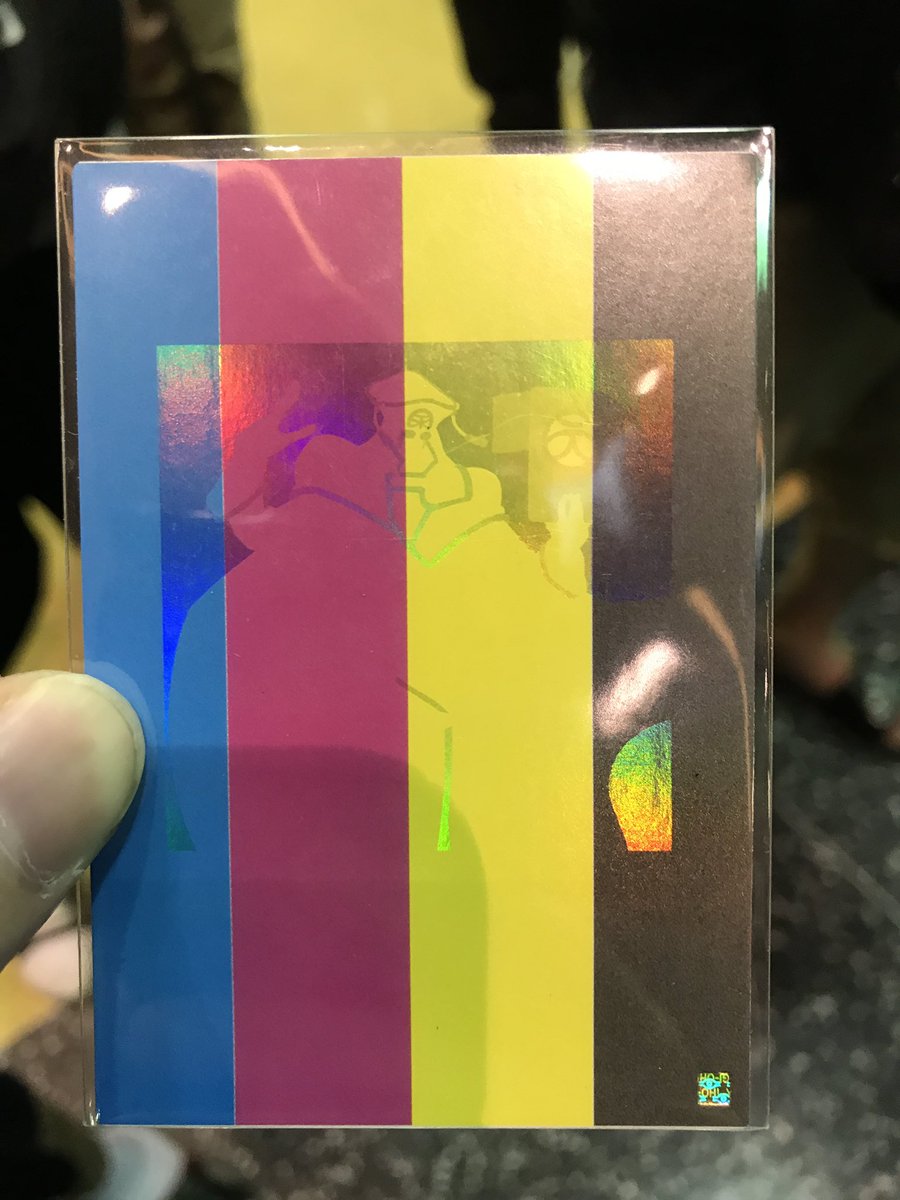 This was one of the craziest cards I've ever had the privilege to hold in  person!