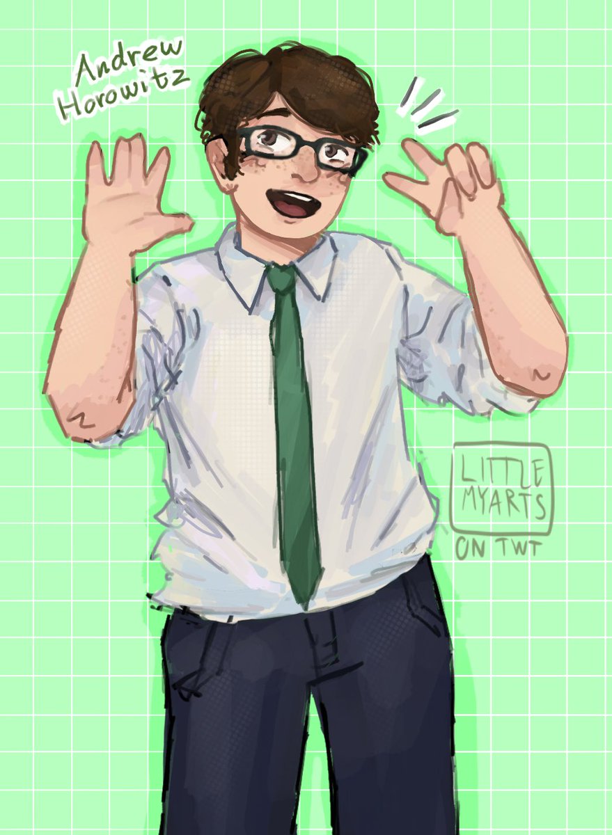 LittleMyArts's tweet photo. Andrew Horowitz!
Also Happy Birthday Good &amp; Evil!

#TallyHall #tallyhallfanart #Andrewhorowitz #andrewhorowitzfanart https://t.co/ftG1hlFH5Q