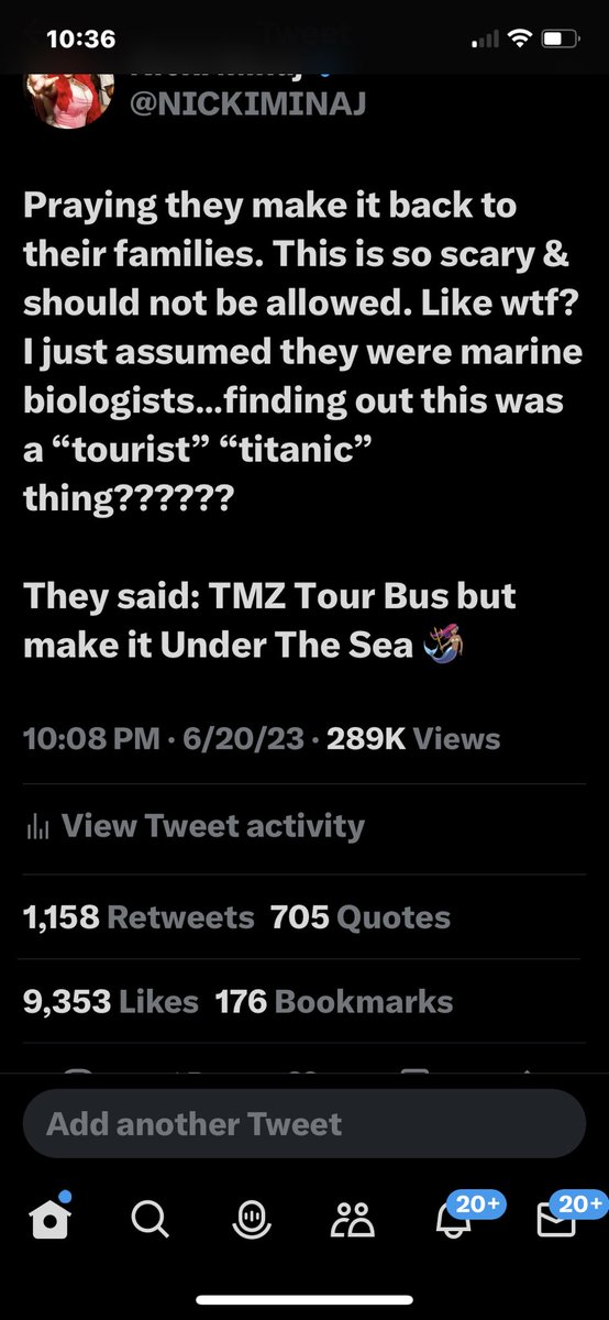 NICKIMINAJ's tweet photo. https://t.co/W6yipTHIcV