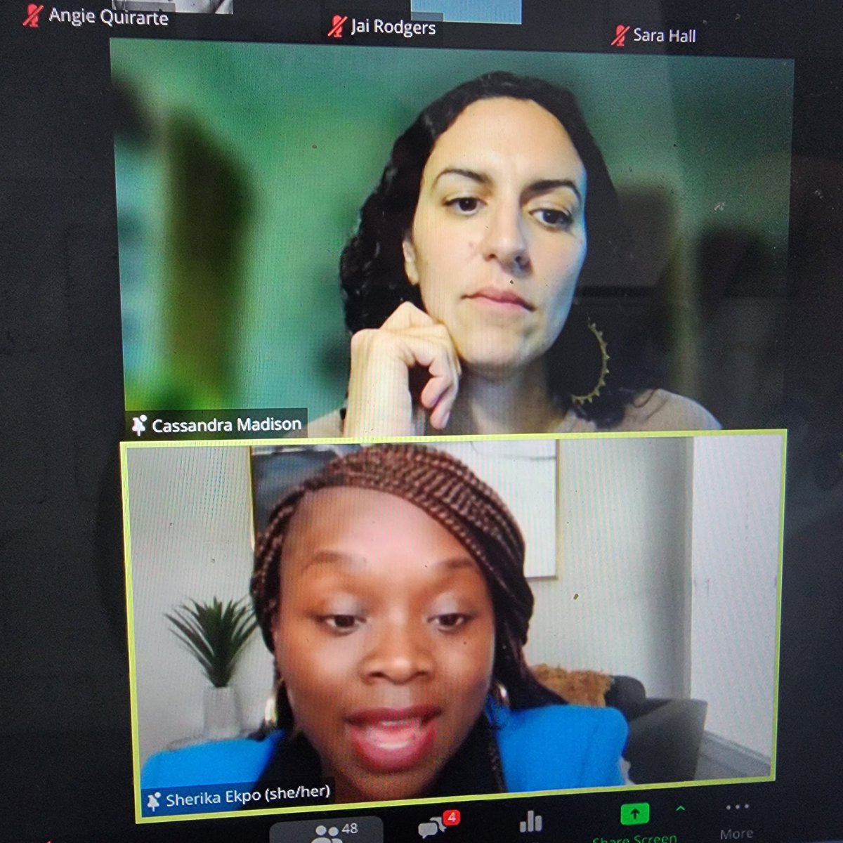 abquirarte's tweet image. @SherikaEkpo has the best suits and the best stories! Thank you for sharing your journey! 

#TechtoGov