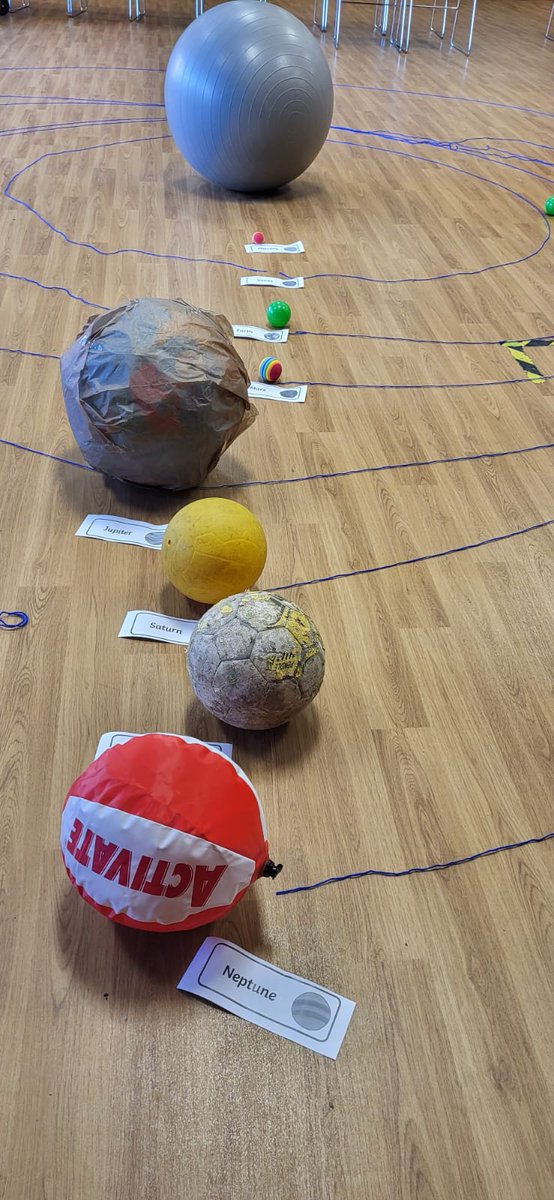 AHSsfl's tweet photo. Today we were finding out about the orbit of the planets around the sun. https://t.co/dZwNSqn1AV