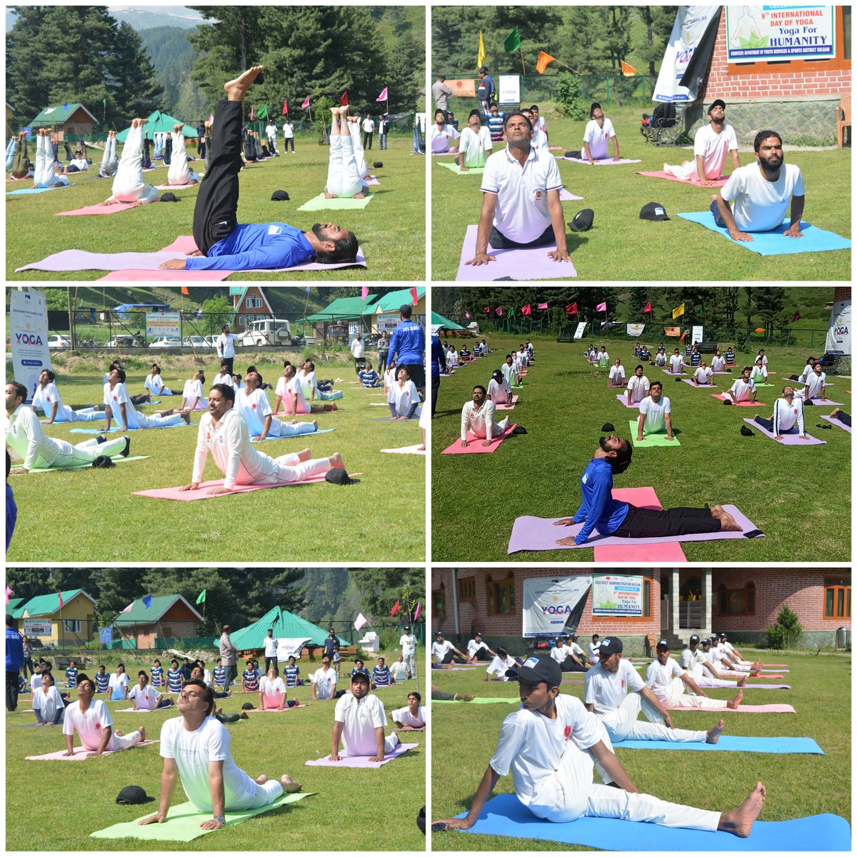 ysskulgam's tweet photo. International Yoga Day at Aharbal organized by District Administration Kulgam, Tourism and Youth Services and Sports Kulgam @DrBilalbhatIAS
 @DcKulgam
 @OfficeOfLGJandK
 @jk_yss https://t.co/ApBeLle83N