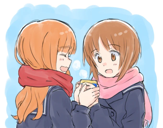 もれなくみぽりんもついてきて 過去絵だけど誕生日おめでとう  #武部沙織生誕祭2023