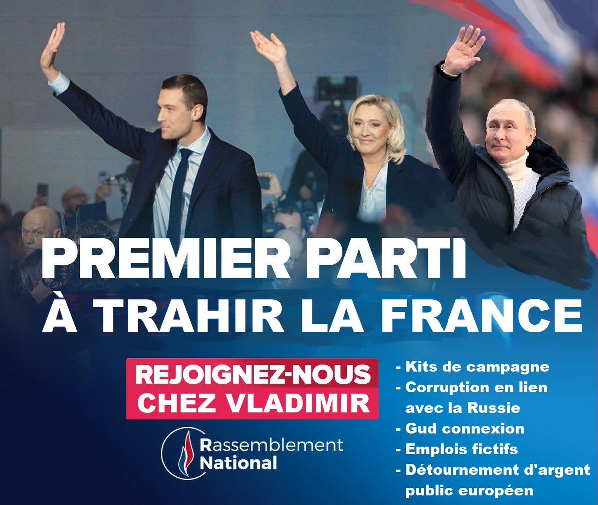 @franceinfo Poutine le paye pour ça. 

Et pour le frexit.