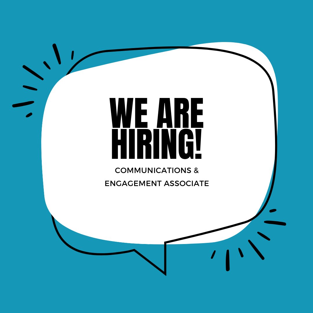 We are hiring! #TFN is looking for a new Communications &amp; Engagement Associate to join our growing team! 

👉🏾Learn more here: lnkd.in/g4RUSrmH

✨ Applications are due by July 19