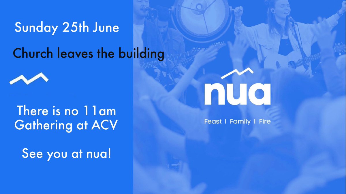 acoastvineyard's tweet photo. This Sunday we are not meeting at ACV. Instead we are gathering at the @NuaFestival to join those from ACV who are camping for the duration.

We look forward to seeing you there! #makingroomforanother https://t.co/AySi54dJPM