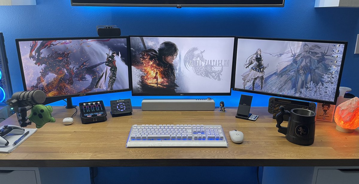 I AM SO READY FOR FFXVI! Who is excited to play and which version did you get? Come to me Ifrit!!! 🔥🎉

#FinalFantasyXVI #SquareEnix #PCSetup #Wallpaper #Ifrit #Clive #Shiva #Jill #HYPE #GamingPC