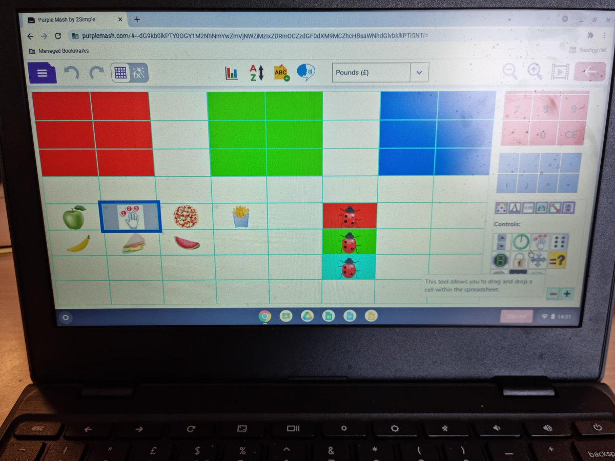 MrsCheungBF's tweet photo. In Computing, Lemon have been learning about spreadsheets and how to enter data into the cells. 
@HeadBeechfield @BFS_Watford https://t.co/j1T9HLlAzr