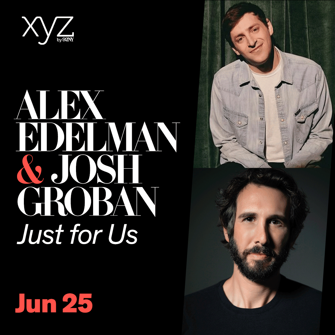 Join me and my friend <a href="/AlexEdelman/">Alex Edelman</a> for a chat about his new (amazing) Broadway bound show! Tickets here: 92ny.org/event/alex-ede…