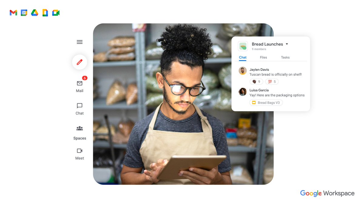 Today, we're announcing new features in <a href="/gmail/">Gmail</a> and <a href="/googlecalendar/">Google Calendar</a> to help small businesses better connect with customers, grow their businesses and build their brands. Learn more 👉 👉 goo.gle/3qPcyjL