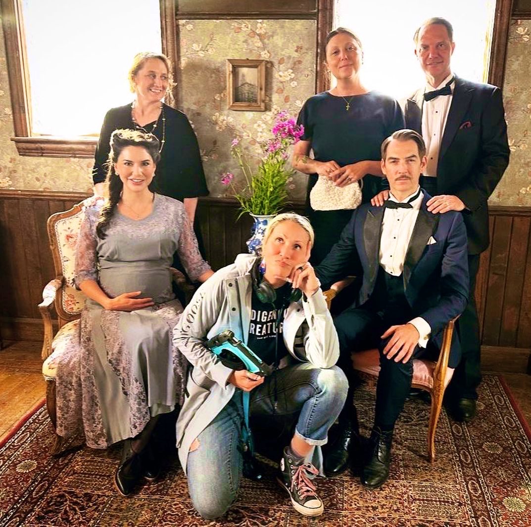 A fun day on set of ANGELA’S SHADOW - a haunting powerful new feature starring <a href="/SeraLysMcArthur/">Sera-Lys McArthur</a>, written and Directed by Jules Koostachin - a filmmaker I admire and adore! 🎬♥️✨