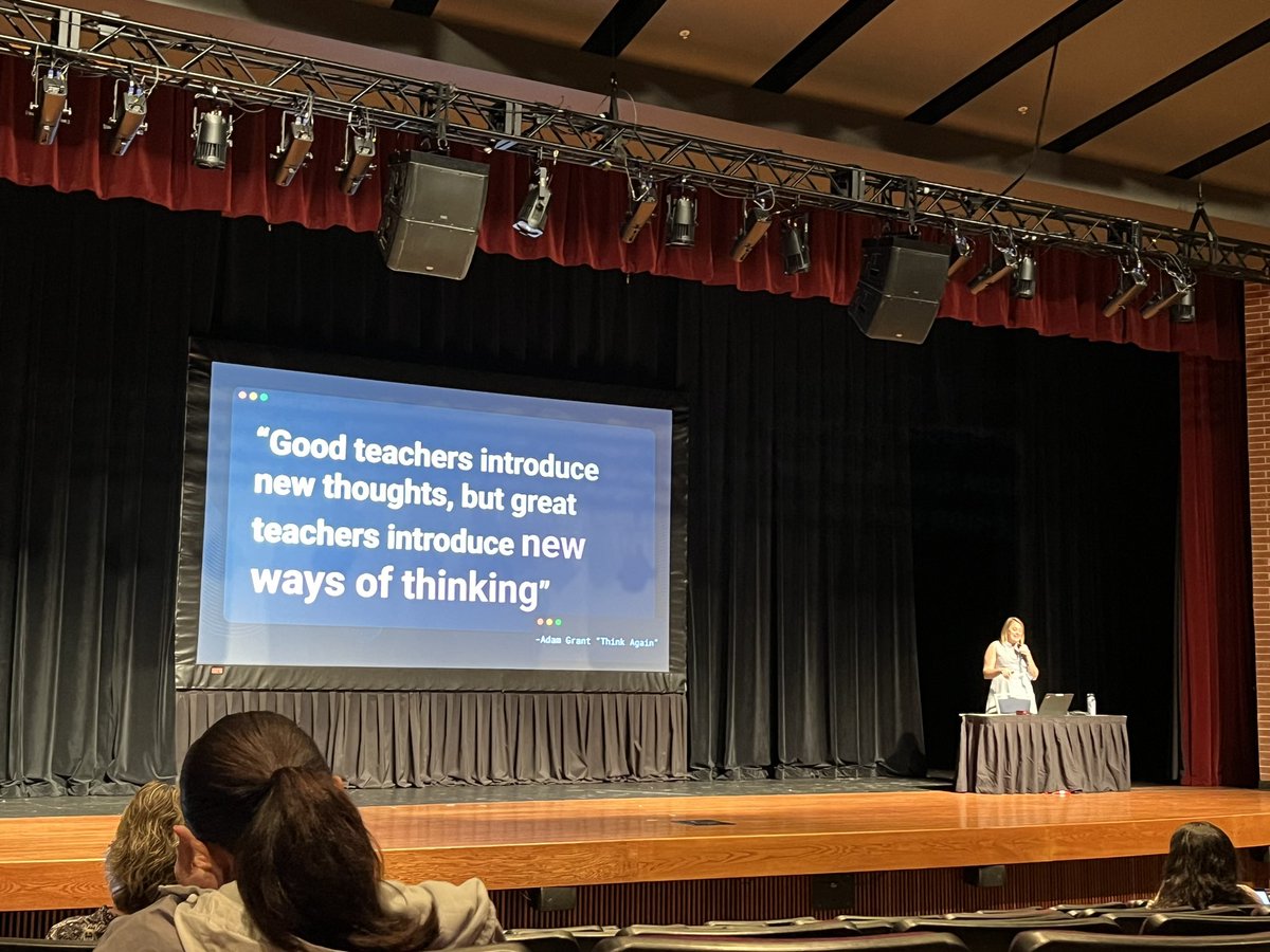 MsFrizzleWilson's tweet photo. Such a great time at the 4C’s Conference today. Learned a lot of new AI skills and enjoyed some great presentations! @Watkins_CFISD @CyFairISD https://t.co/vLjfE0C7ZP