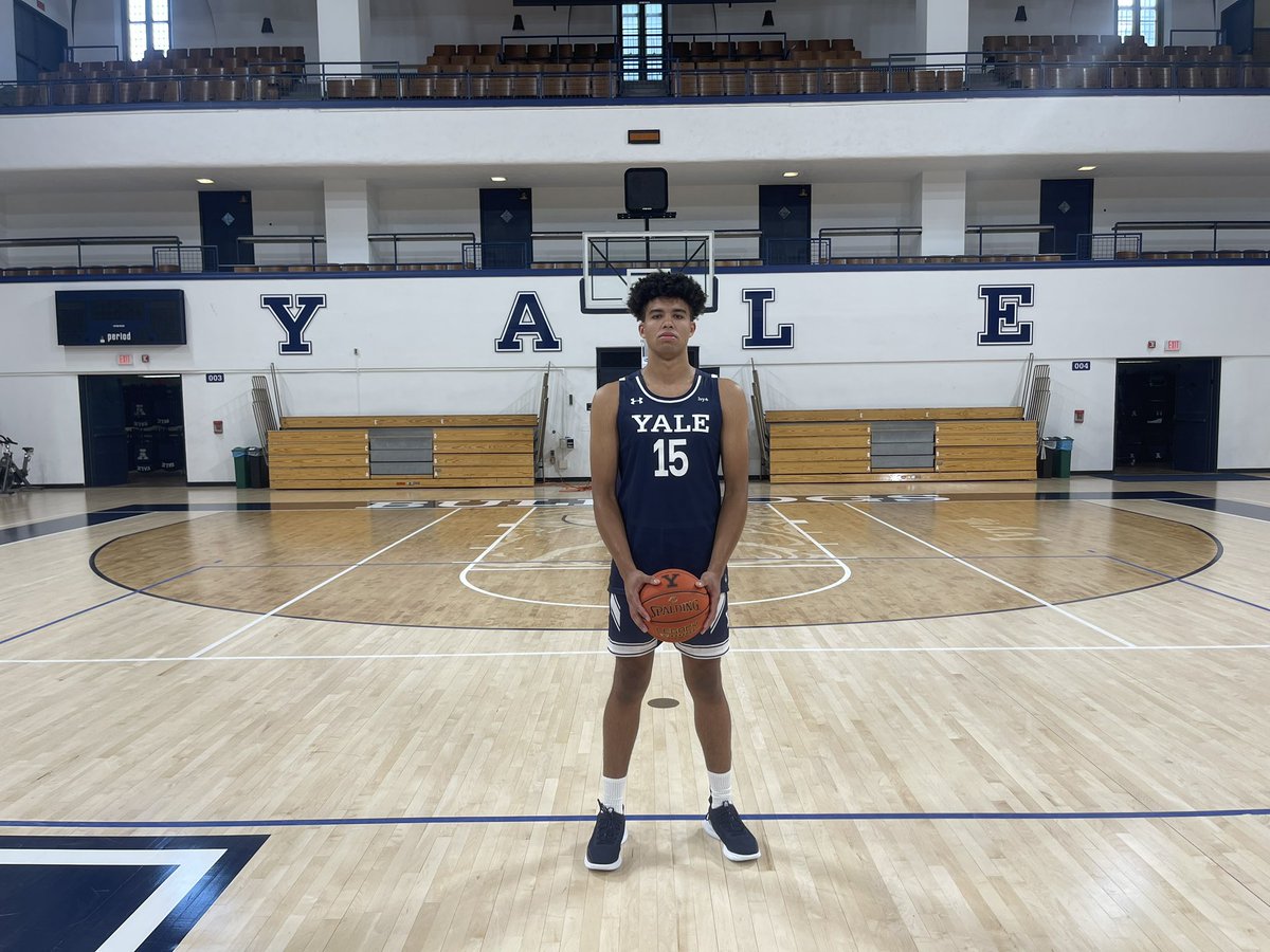 Had a great unofficial visit at Yale today. Thank you @yalekinger and @CoachElkin for the opportunity.