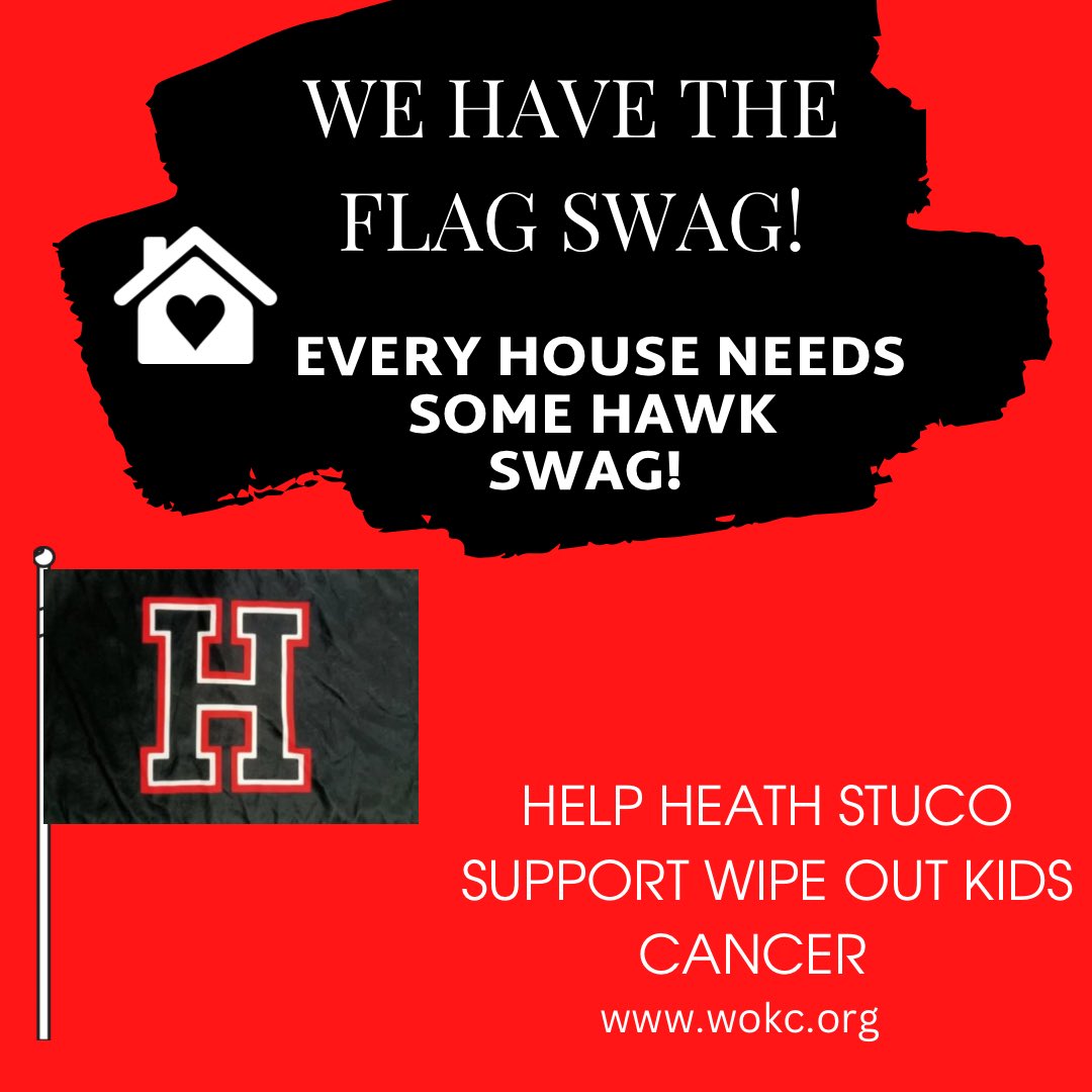 Heath StuCo (@stucoheath) on Twitter photo 🏡 Flag Swag is now available to order!!!! Get your flag and rep it every game day!
Help us support Wipe Out Kids Cancer! <a href="/RHHSHawks/">Rockwall-Heath HS</a>
heathstuco2023.itemorder.com/shop/sale/ 🏡 Flag Swag is now available to order!!!! Get your flag and rep it every game day!
Help us support Wipe Out Kids Cancer! <a href="/RHHSHawks/">Rockwall-Heath HS</a>
heathstuco2023.itemorder.com/shop/sale/