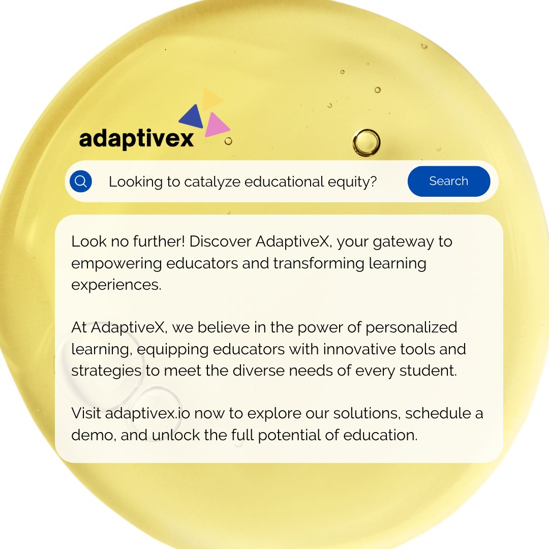 Adaptive_x's tweet photo. Unlocking Educational Excellence with AdaptiveX! ✨ https://t.co/jclfHhCpsZ