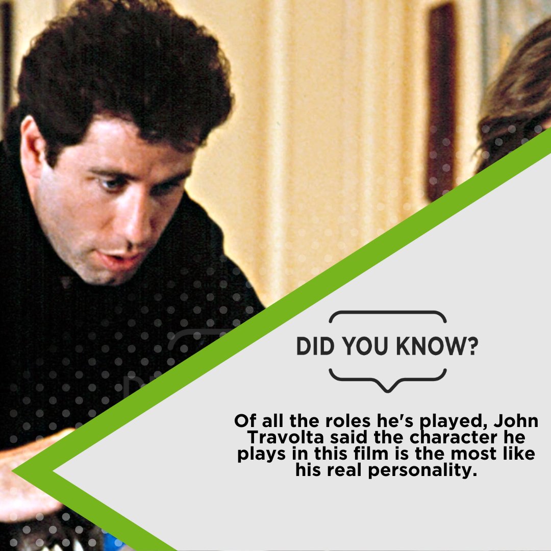 #Diyouknow? Catch #JohnTravolta as his true self in #LookWhosTalkingNow on #Rewind! #funfact #moviefacts