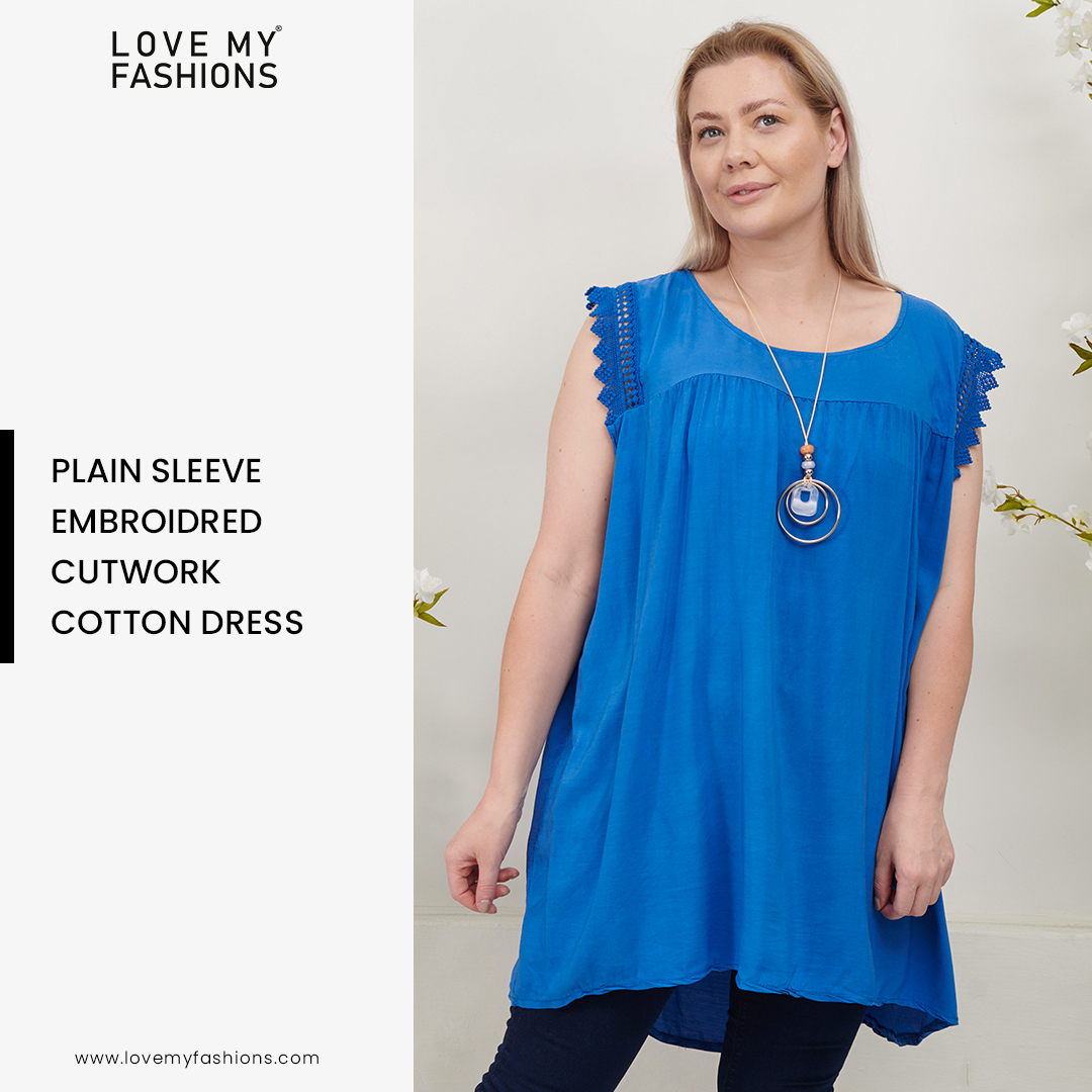 Effortless elegance meets intricate detailing in our Plain Sleeve Embroidered Cutwork Cotton Dress. A timeless beauty that will turn heads.

Buy Now: rb.gy/np7i8

#dress #fashionstyle #womensclothing #summercollection #dresses #outfit #lovemyfashions