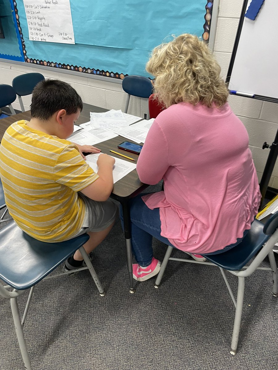 kstack15's tweet photo. Summer Reading Camp going strong! Fluency drills, handwriting and phonics, and showing off our @LexiaLearning Core5 mastery all in a days work for these @Bonlee_Dragons campers🫡 🐉 #CCSReadandGrow #CCSAsis #OneChatham https://t.co/JSrcv9PVgv