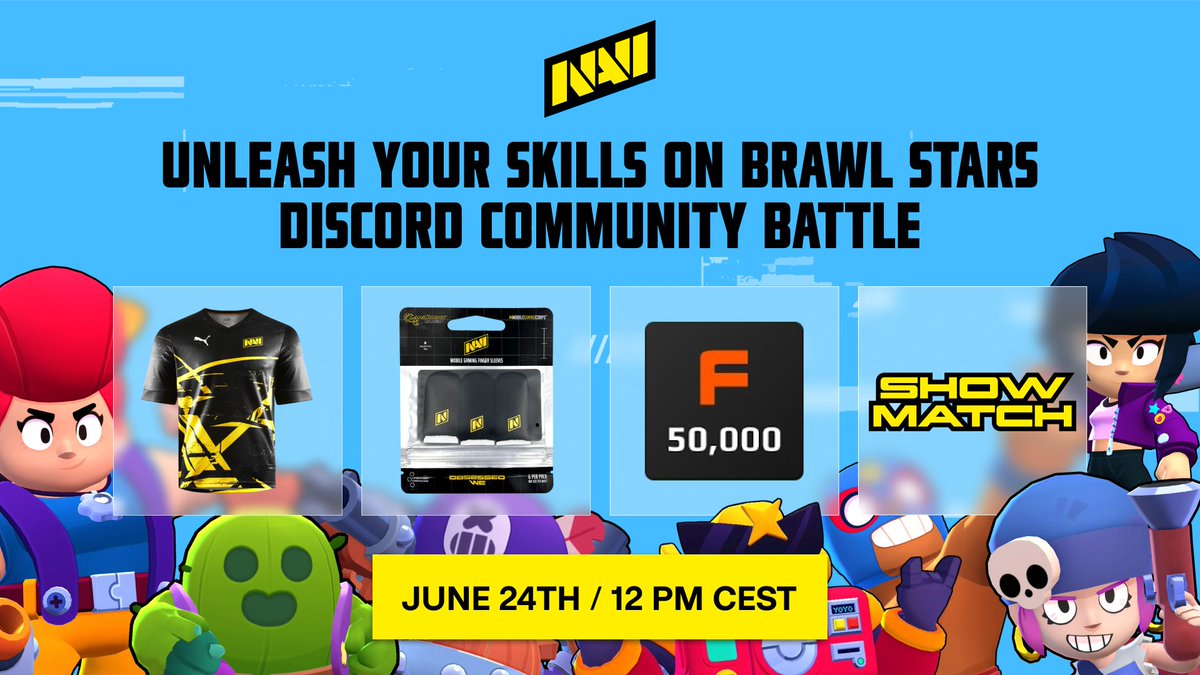 New Year's Brawl Stars tournament with NAVI`s Discord server