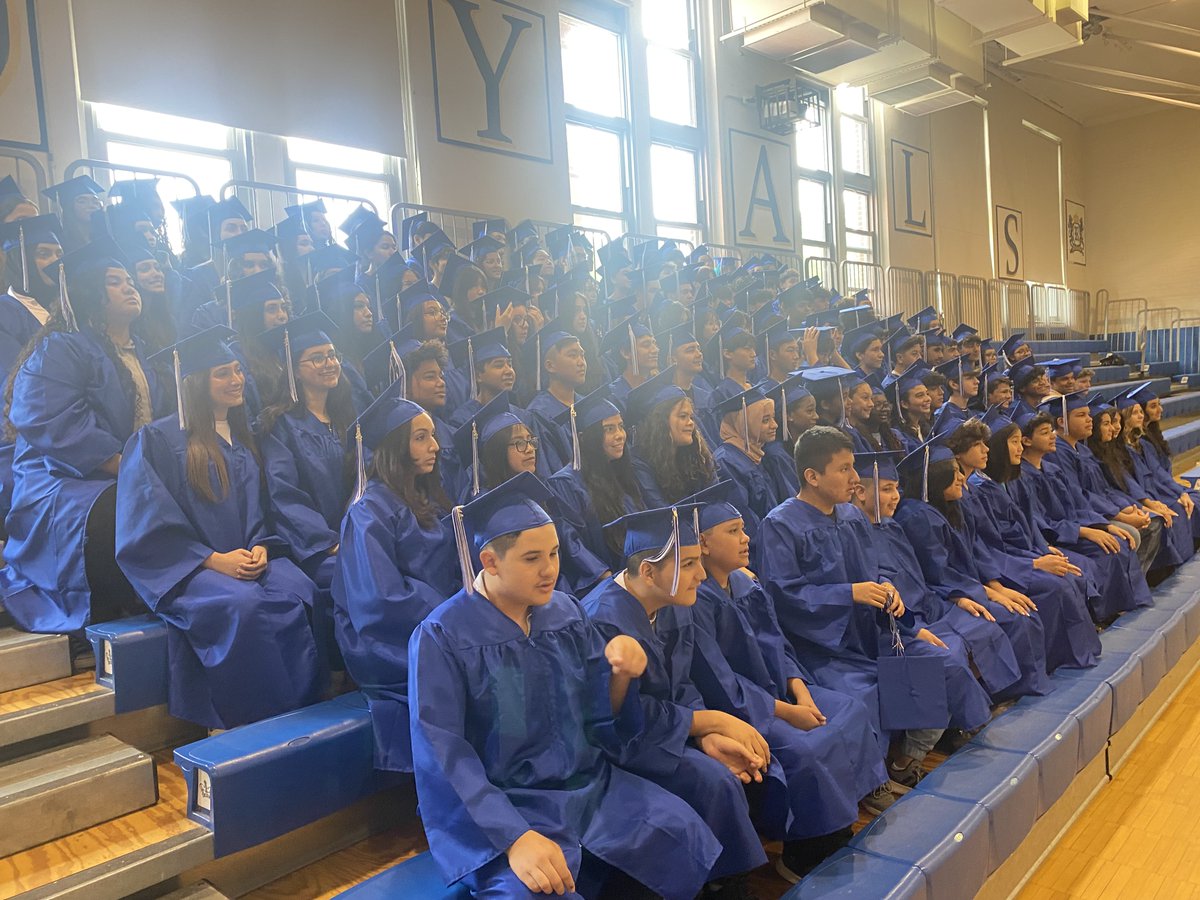 A sneak peak at our graduating class.  The professional photo will not have the terrible glare in the background!  #sslife