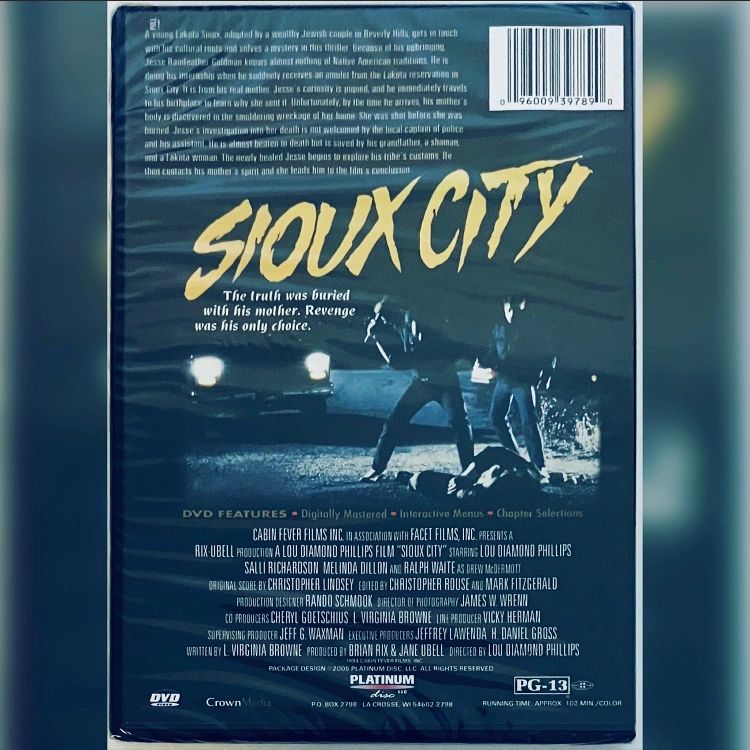 #NewArrival! Sioux City (DVD, 1993) Lou Diamond Phillips Thriller RARE OOP BRAND NEW 

rareflicksplus.com/all-products/o…

#SiouxCity #DVD #DVDS #RareDVDS #90s #90sthrillers #Thriller #LouDiamondPhillips #physicalmedia #dvdstore #raremovies #OOPmovies #films